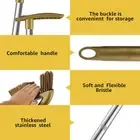 3Pcs Squeegee Broom and Dustpan Long Handle Dustpan and Brush Sets FaEZv
