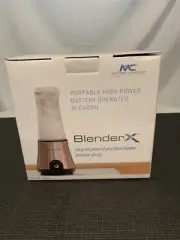 BlenderX MC PRB-01 Portable Blender X Workout Smoothies Camping Prepper RV BBQ