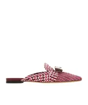 New Vara plate mule US8.5,US9.5,US6.5,US7.5,US5.5 Burgundy red/marshmallow/cherries