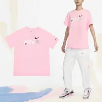 在飛比找PChome24h購物優惠-Nike 耐吉 短袖 NSW Tee 女款 粉 寬版 棉T 