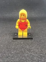 Lego Lifeguard Mini figure Woman