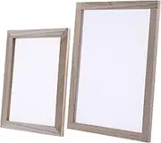 NUOBESTY DIY Paper Craft Tool Wooden Frame Paper Making Mould Printing Frame 2pcs Set
