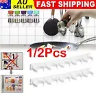 1/2Pcs Kitchen Spice Gripper Strip Jar Rack Organiser Storage Holder Wall Rack