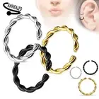 Nose Lip Ear Cartilage Daith Rook Lobe Septum Rings - Annealed - Sold Each