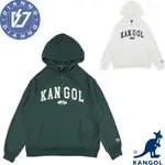 帝安諾 - 實體店面 袋鼠 KANGOL 帽T 白 綠 半開襟 拉鍊 刷毛 連帽T 男女 保暖 63551050