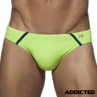 在飛比找蝦皮商城優惠-ADDICTED PIQUE(螢光綠)-男三角泳褲 ADS1