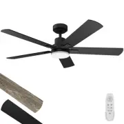 Ceiling Fan With Light 52-Inch, Remote Control Reversible DC Motors, 3CCT Dim...