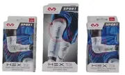 McDavid Hex Tech Padded Protective Compression 2 Leg & 2 Shooter Sleeves Sz S/M
