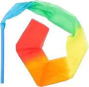 BIUDECO Gymnastics Performing Ribbon Dance Streamers Fitness Equipment Artistic Dance