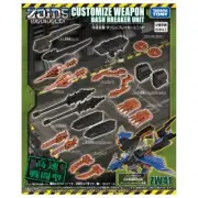 Zoids Wild ZW41 Modified Weapon Dash Breaker Unit Model Kit Figure Takara Tomy