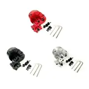 Alloy CNC Transmission Gearbox w/Steel Gear Fit RC 4WD 1/10 AXIAL SCX10 Crawler