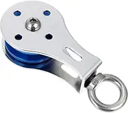 HONMEET 1pc Pulley Training Tool Fitness Rotating Wheel Exercise Tool Gym Cable Merchine Wheel Home Tools Fitness Equipment Gym Equipment Sports Elder Stainless Steel Trainer