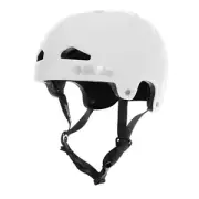 SHADOW CONSPIRACY FEATHERWEIGHT HELMET SIZE LG/XL BMX BIKE SKATE GLOSS WHITE NEW