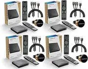 Formuler Z11 Pro Android 11 Dual Band 5G Gigabit LAN 2GB Ram 16GB ROM 4K + Extra Magnetic Car Mount + Extra 3 in 1 Charger + Extra Luminous Remote Control Pack of 4