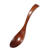 3Pcs Wooden Spoon Fork Bamboo Kitchen Cooking Utensil Tools Soup-Teaspoon