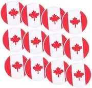 SEWOART 12Pcs Round National Flag Embroidery Patches for Clothing Repair DIY Applique Accessory for Jeans Hats and Bags Fashionable and Decorative Designs