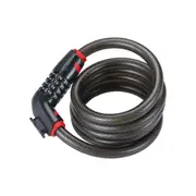 Bbb-Cycling CodeLock 15mm X 1800mm Coil Cable Combination Lock - Black