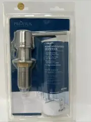 NEW Pegasus Brushed Nickel Soap and Lotion Dispenser 806065