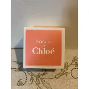 (二手）Chloe Roses De Chloe  粉絲帶 玫瑰女性 淡香水 75ml