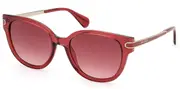 Max & Co. MO0121 69T Women’s Sunglasses Burgundy Size 55