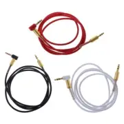 Jack Cable Male to Male AUX Cable Right Angle for Car Headphone Cord 3.5mm