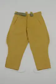 WWII German DAK/Tropical Afrikakorps officer sand breeches 2XL/40