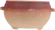 LAPYAPPE Lidless High Temperature Stewing Pot Multi Functional Casserole for Cooking Rice Noodles Soup and Braised Dishes Pottery Kitchen Essential