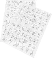 TEHAUX Decorative Embroidery Stabilizers Dissolving Paper for Machine Embroidery Sewing Supplies