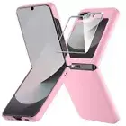 Case for Samsung Galaxy Z Flip 6,Thin Slim Hard PC Galaxy Samsung Z Flip 6 Pink