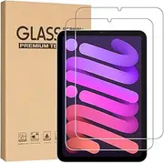 Pbuddy Premium [2 Pack] Screen Protector for iPad Mini 6 (8.3-Inch, 2021 Model, 6th Generation), Tempered Glass Screen Guard for iPad Mini6