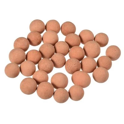 Clay Pebbles 10mm 0.22 Lbs Pink Gardening Potted Balls for Hydroponic Growing