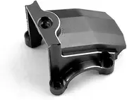OwlKay RC Accessories Metal Front Rear Differential Housing Gearbox Cover 7780 for Traxxas 1/5 X-Maxx Xmaxx 1/6 XRT RC Monster Truck Upgrade Parts (Size : Black)
