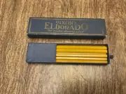 8 Vtg Dixon’s Eldorado Master Drawing Pencils in Box Never Used 3H 4H