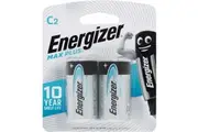 Energizer Max Plus High Performance C Alkaline Batteries 2 Pack
