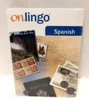 Onlingo Spanish Level 1 Audio Book CD/CD ROM New/Sealed