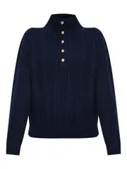 [A.P.C.] A. P.C.-Maglione Thea A Collo Alto In Lana-Donna M