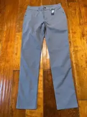 Myles Tour Pants Size 33 Waist 34 Inseam Color Vintage Blue NWT
