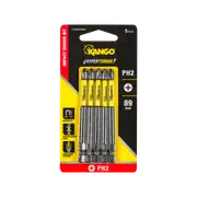 Kango Hypertorque 89mm PH2 Impact Driver Bit - 5 Pack