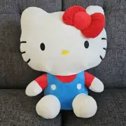 Hello Kitty Plush Backpack 15 inches Super Mario Bros. Theme