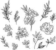 Temporary Tattoo,Leaf HC-BB-859,Leaf Tattoos,Water-Resistant,Resilience,Lasts 1-2 Weeks,Real Tattoo Look,18 x 11 cm