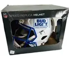 NFL Bud Light Riddell Speed Replica Football Helmet Display Rare HTF