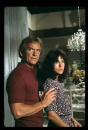 Monte Markham Erin Gray On Fantasy Island 1982 Tv Old Photo 12