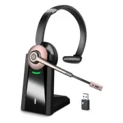 Headset, Bluetooth Headset with Noise Canceling Microphone, Headset with8993