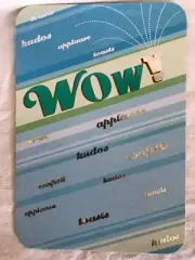 Hallmark Congratulations Greeting Card "Wow! Kudos, applause, Toasts."-NEW(A43)