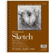Strathmore 400 Series 9x12 Sketch Pad 50 Sheets Heavyweight Fine Texture Paper