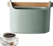Coffee Puck Knock Box | Espresso Dump Bin Coffee Knocker | Removable Espresso Dump Bin Grind Waste Bin, Non-Slip Coffee Ground Dump Bin Knock Box