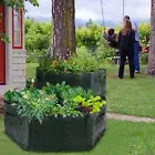 Lambu Garden Bed Planter Raised Galvanised Steel 8 Sizes Hexagon Square Oval