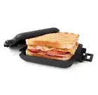 New Microwave Toastie Maker Non stick Dishwasher Microwave safe Black