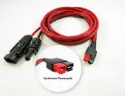 6' feet Solar Charging Cable fits ANDERSON POWERPOLE, JACKERY, 500 Watts