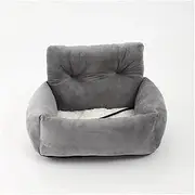 Small Dog Car Kennel Safety Seat Cat Dog Front Car Safety Seat Dog Accessories for Small Dogs Dog Bag Dog Car Seat(Small)